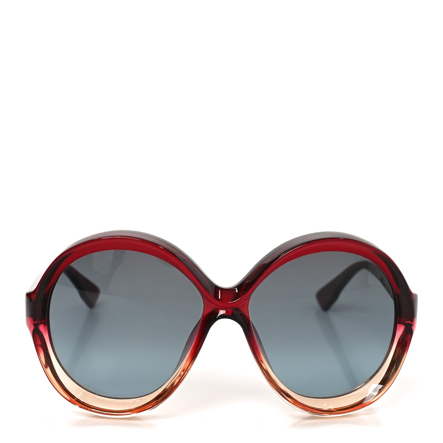 Christian Dior Acetate Bianca Sunglasses Burgundy Pink 2 of 8