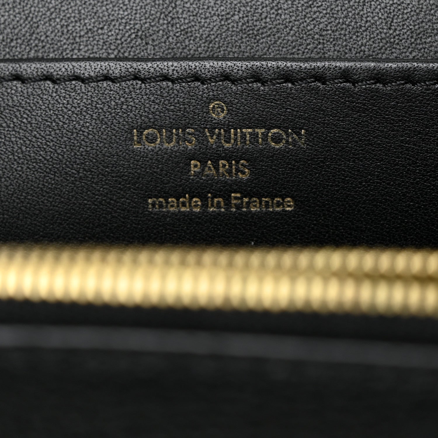 Louis Vuitton Grained Calfskin Vivienne NM Black 6 of 10