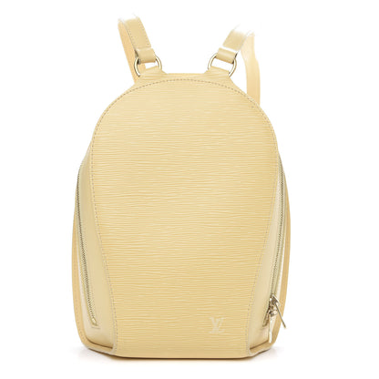 Louis Vuitton Epi Mabillon Backpack Vanilla 1 of 9