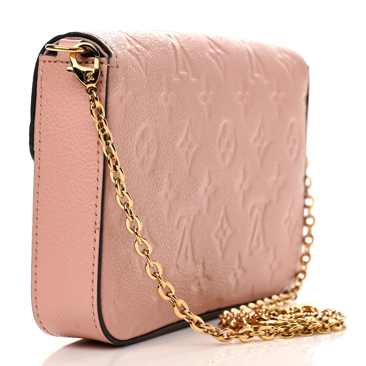 Empreinte Pochette Felicie Chain Wallet Rose Poudre