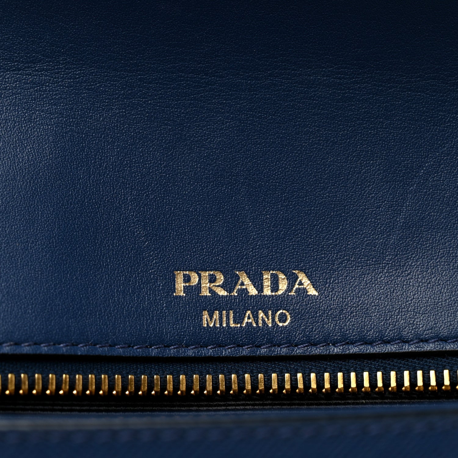 Prada Saffiano Flap Shoulder Bag Bluette 6 of 13