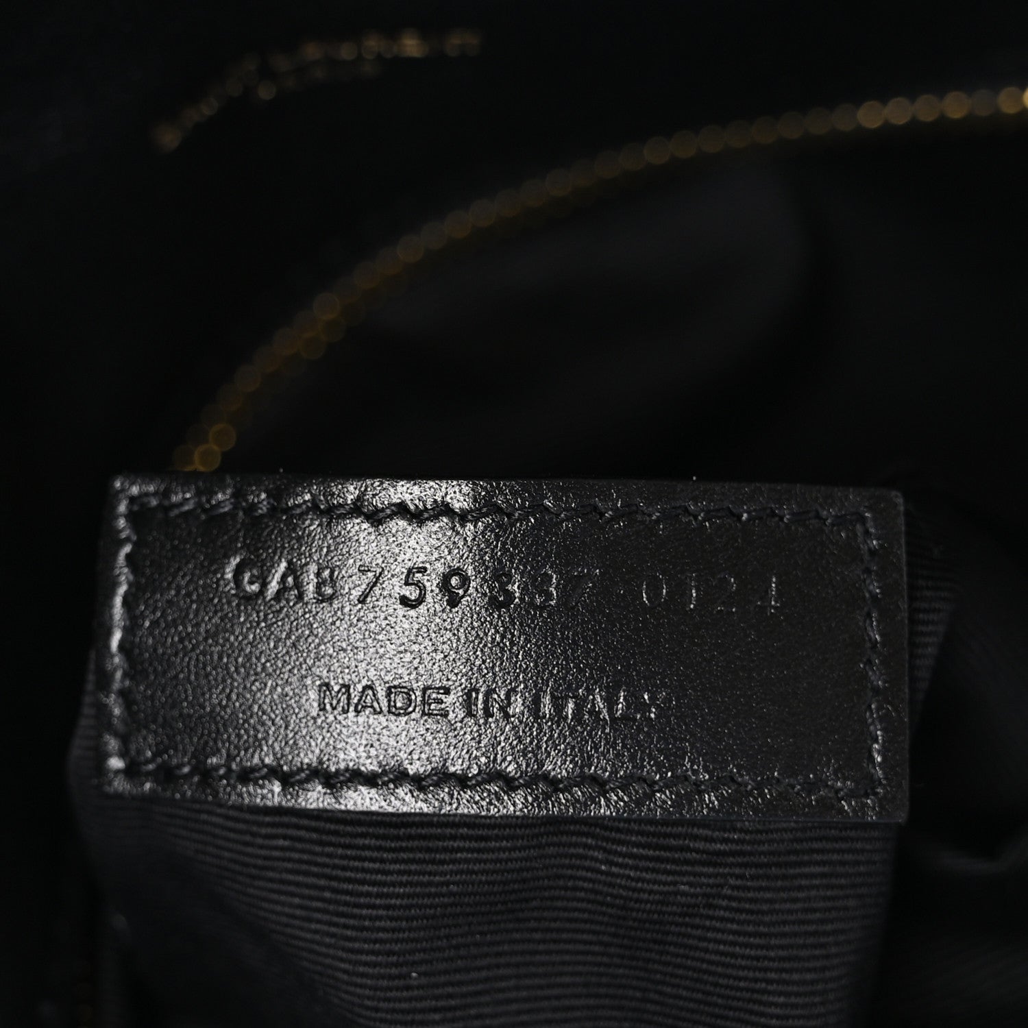 Saint Laurent Lambskin Quilted Toy Loulou Puffer Monogram Chain Satchel Black 7 of 11
