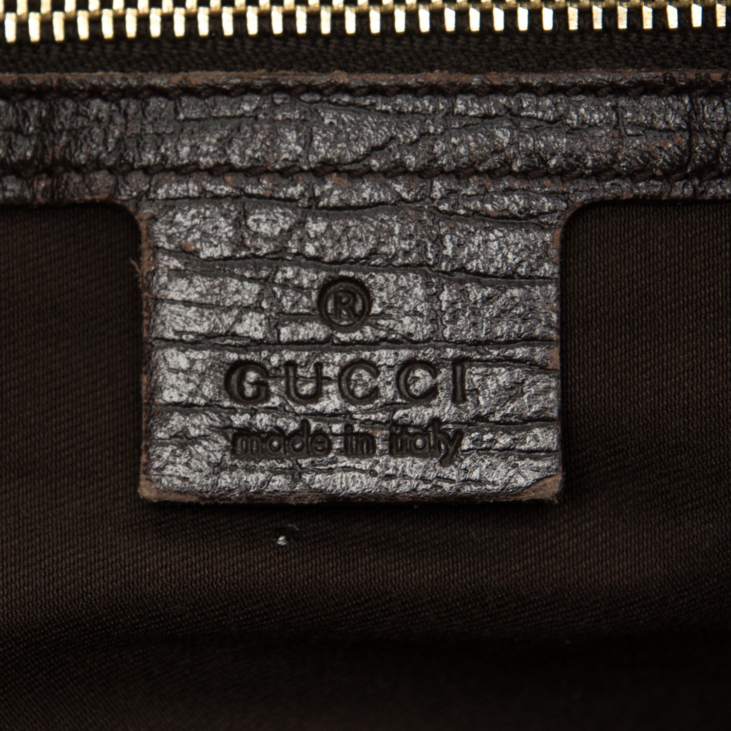 Gucci Monogram Medium Horsebit Chain Hobo Dark Brown 6 of 8