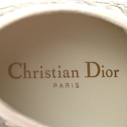 Christian Dior Canvas Oblique Walk'N'Dior Low Top Sneakers 39 Grey Stone 8 of 11