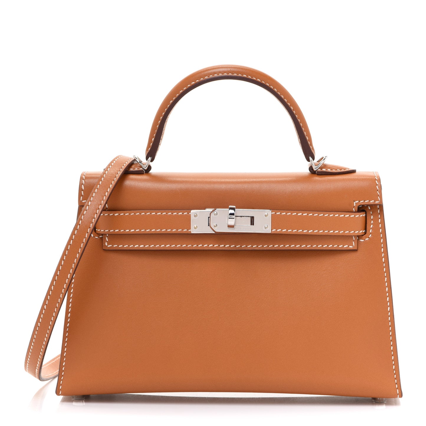 Veau Butler Mini Kelly Sellier 20 Natural Sable