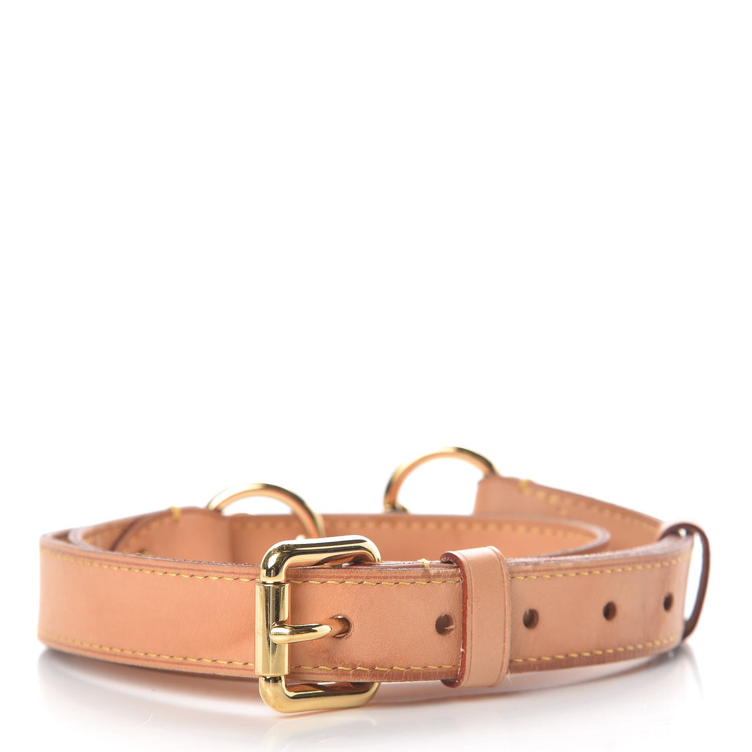Louis Vuitton Vachetta 25mm Adjustable Shoulder Strap VVN 2 of 3