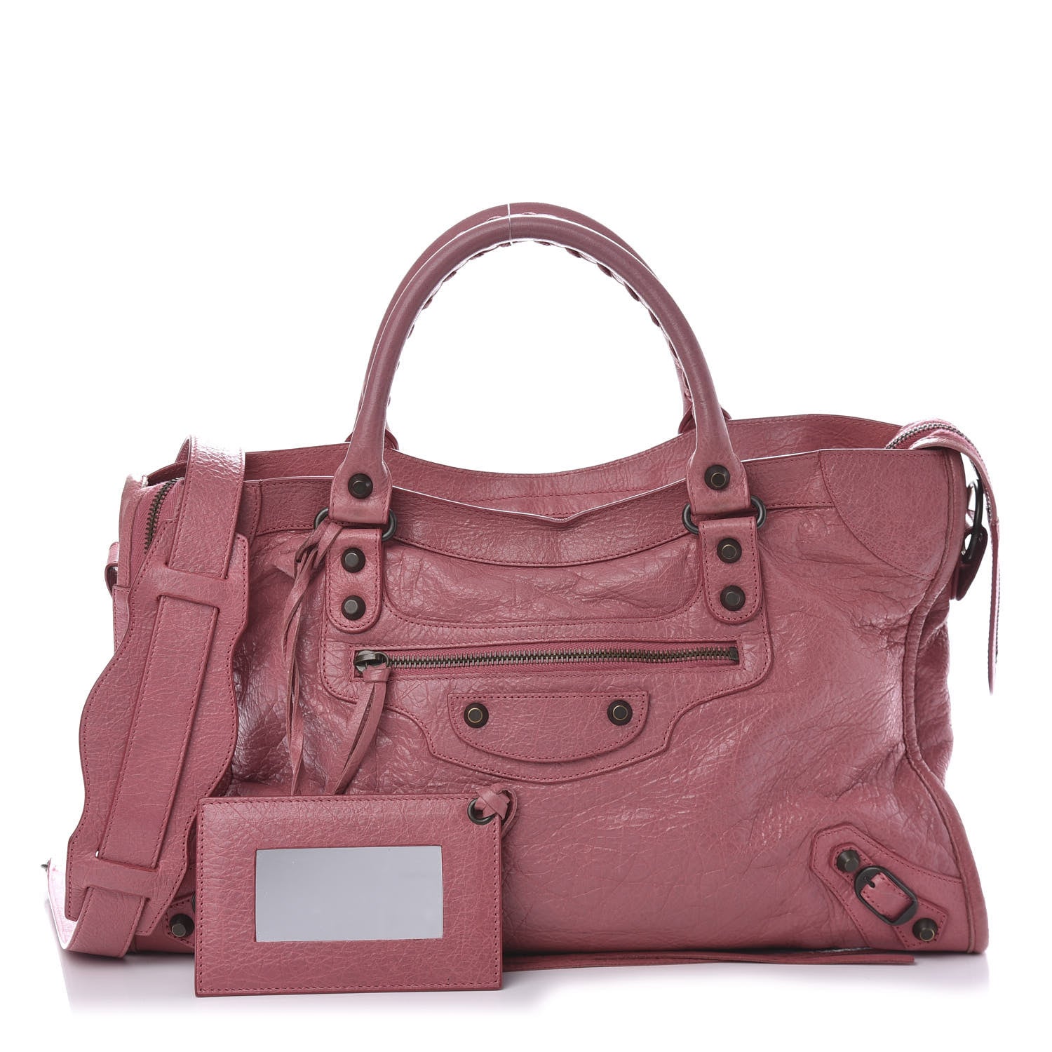 Balenciaga Agneau Classic Hardware City Rose Bombon Raspberry 1 of 9