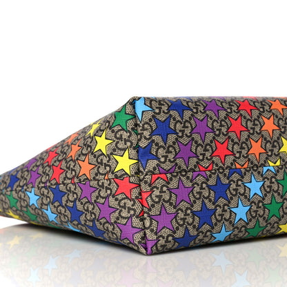 Gucci GG Supreme Monogram Childrens Star Print Tote Multicolor 9 of 10