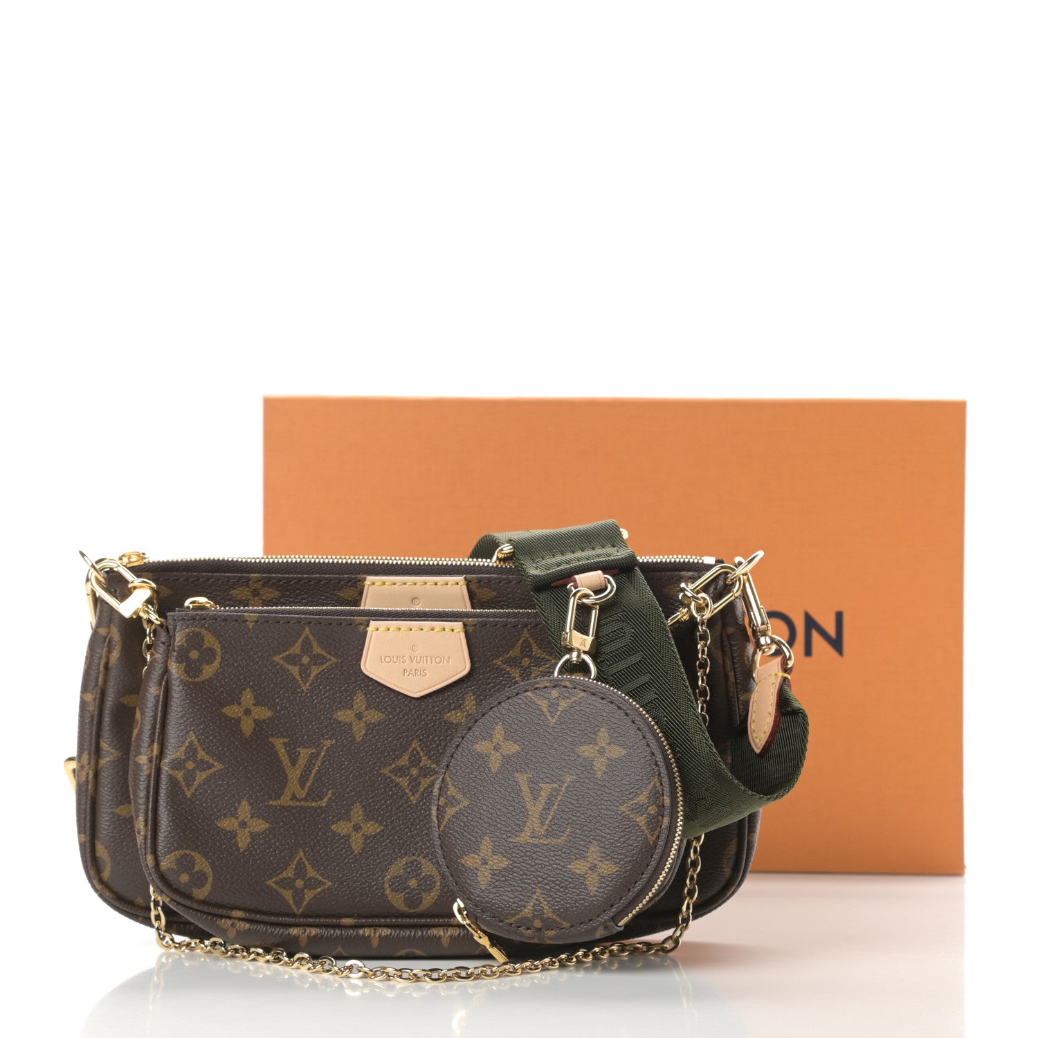 Louis Vuitton Monogram Multi Pochette Accessories Kaki 13 of 13
