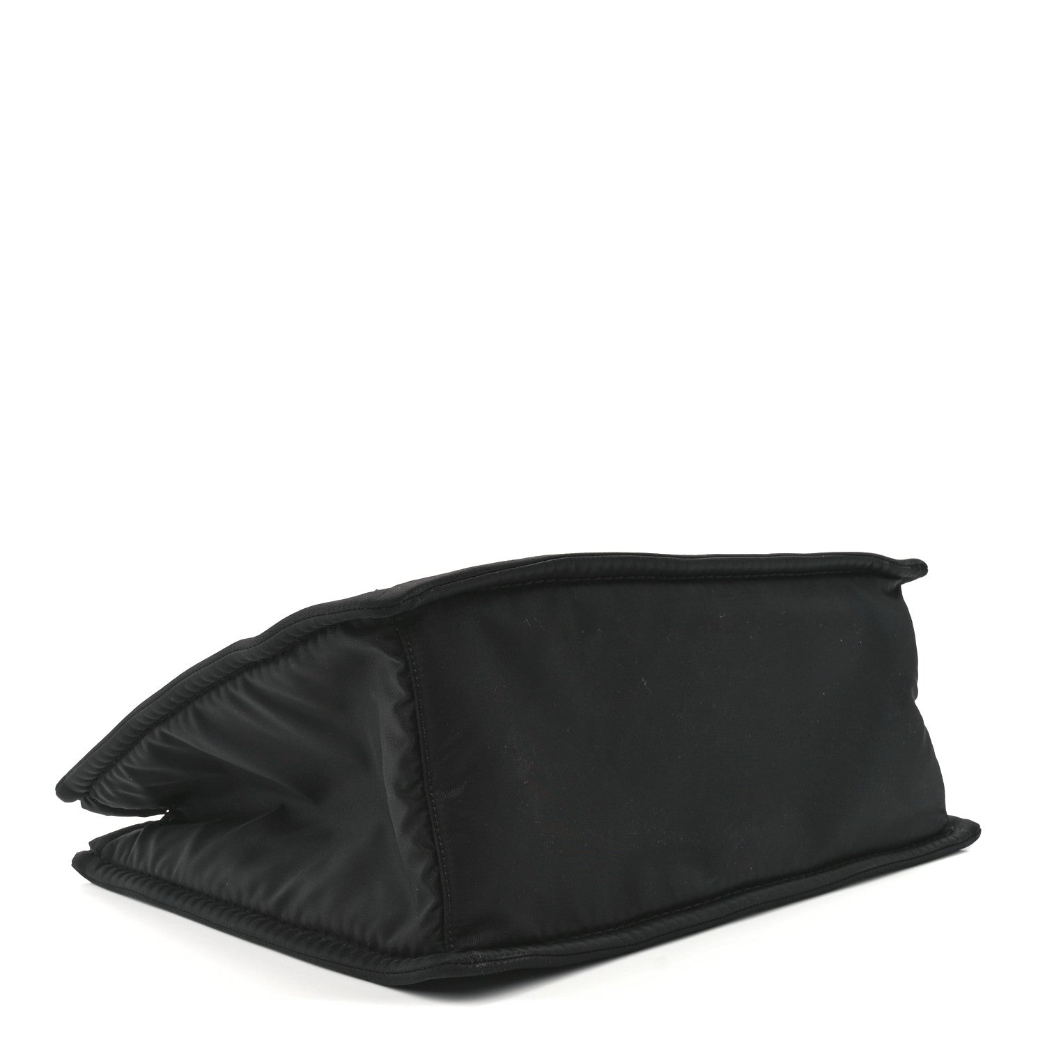 Prada Tessuto Nylon Chain Tote Black 4 of 11