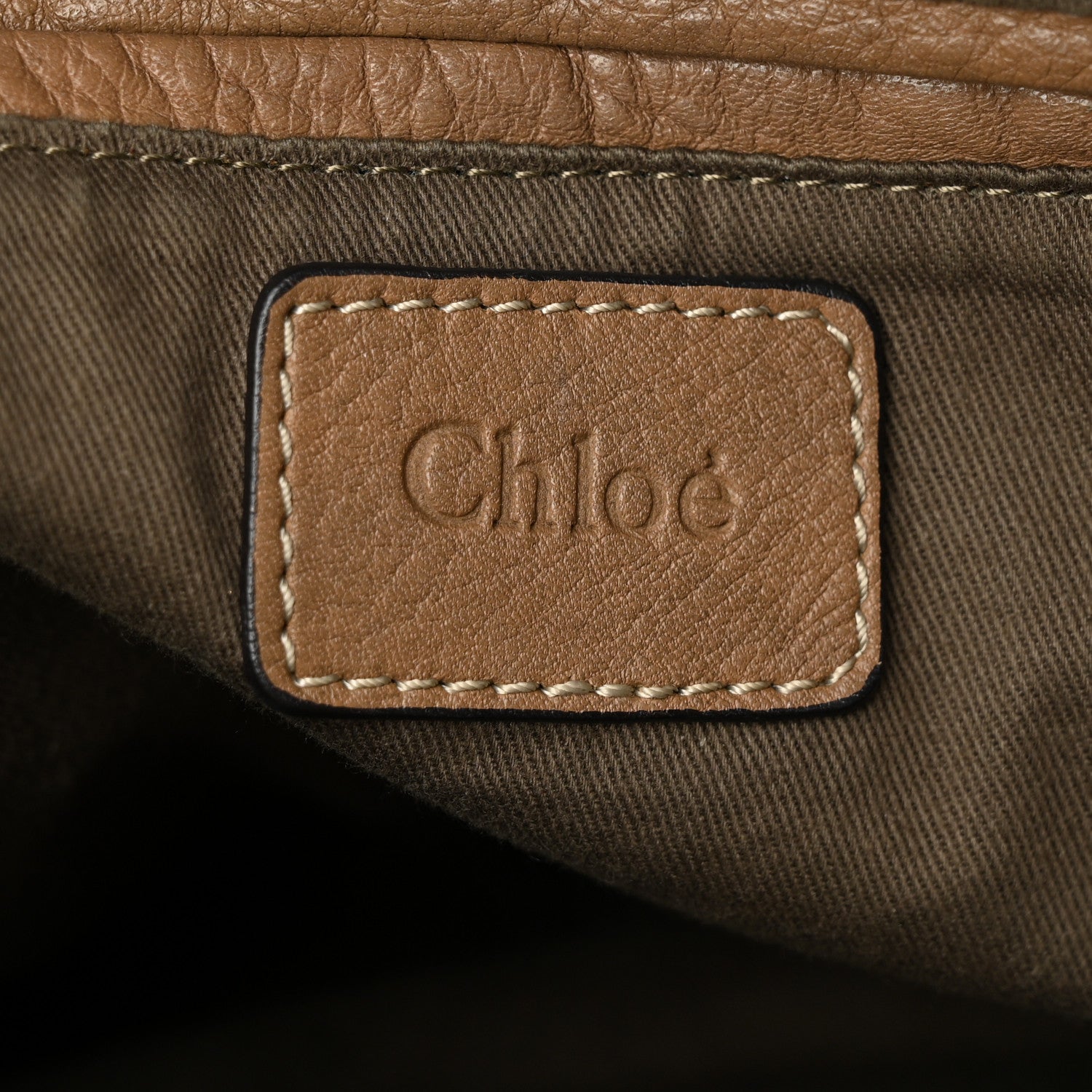 Chloe Calfskin Medium Marcie Satchel Nut 6 of 14