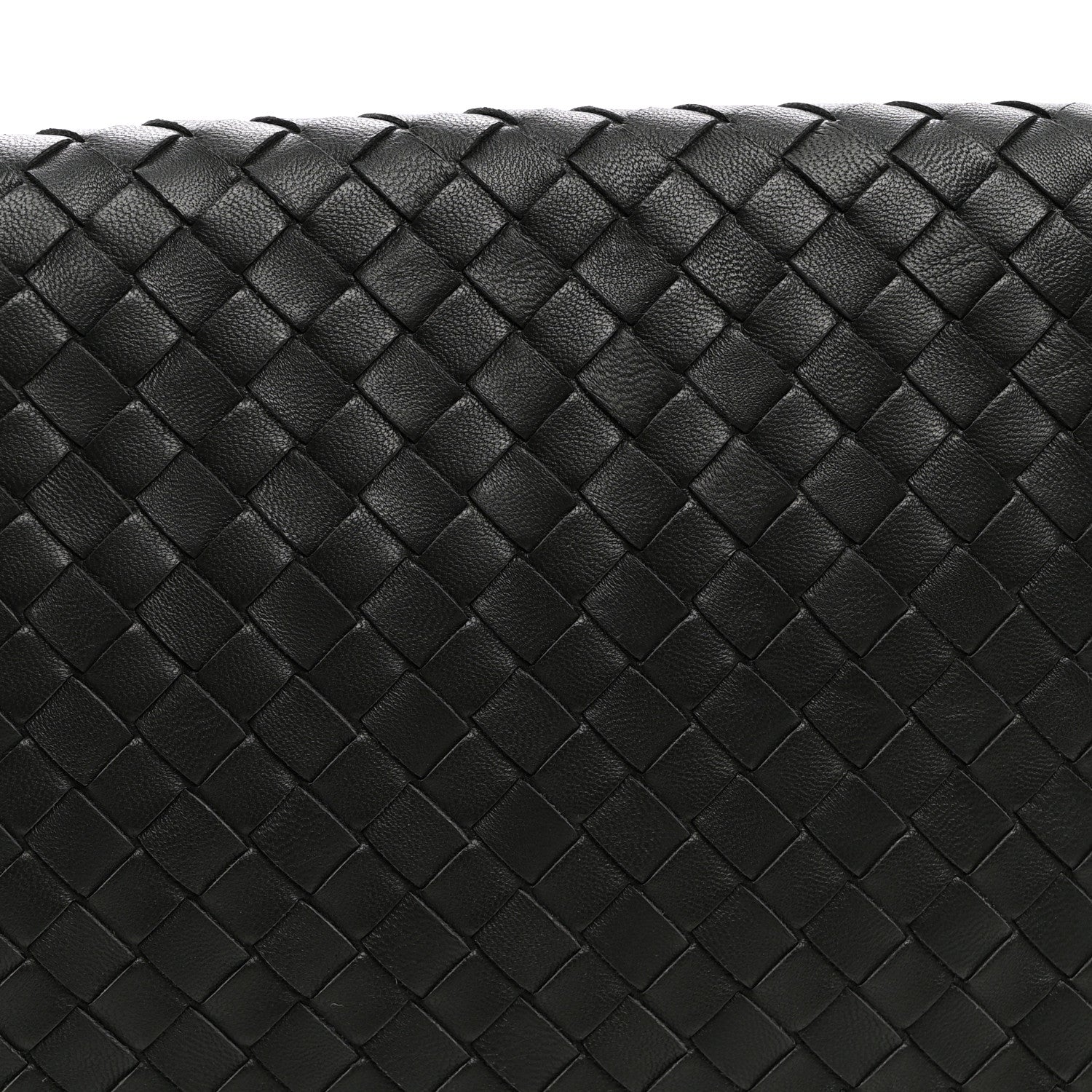 Bottega Veneta Nappa Intrecciato Crossbody Messenger Flap Black 7 of 9