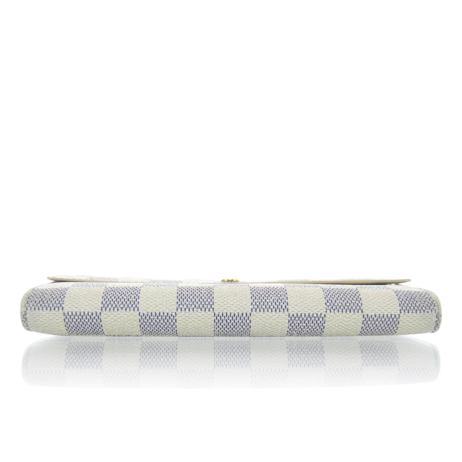 Louis Vuitton Damier Azur Sarah Wallet Porte-Monnaie 5 of 11