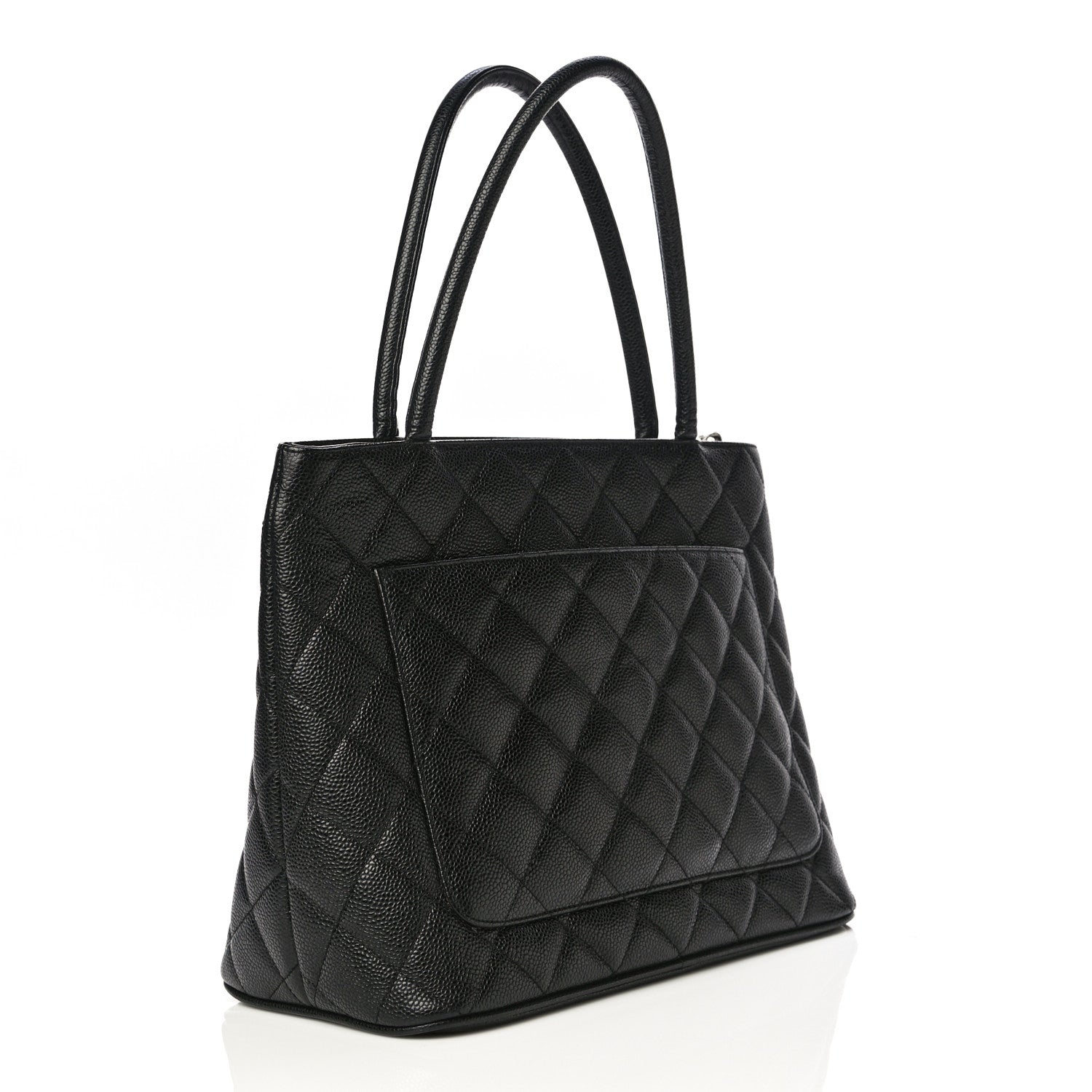 Chanel Caviar Quilted Medallion Tote Black 3 of 11