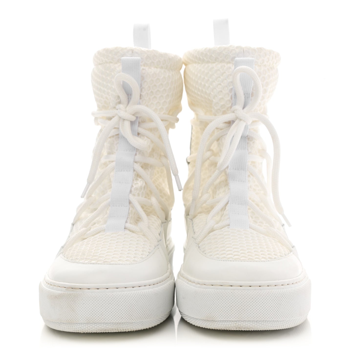 Resille Calfskin Womens Dior Solar Ankle Boots 39.5 White