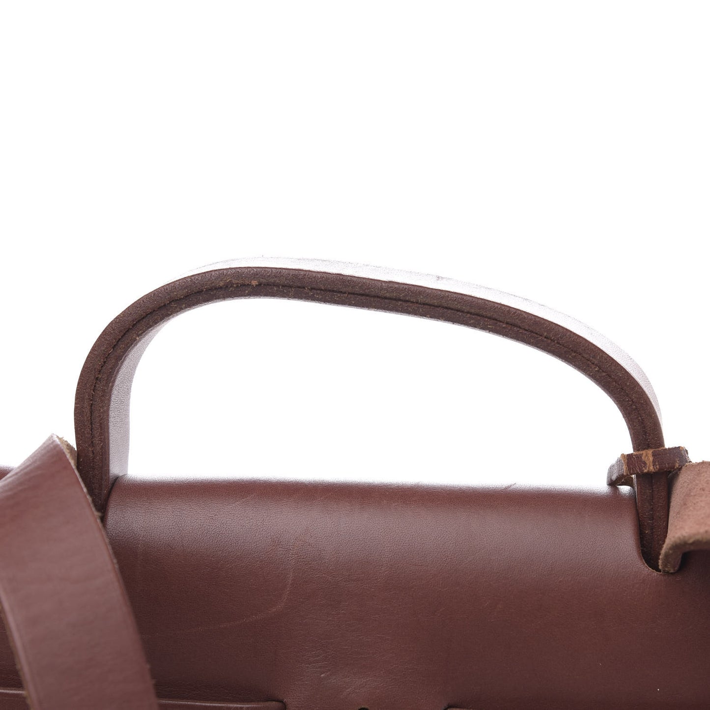 Toile Calfskin Herbag 39 GM Rouge H