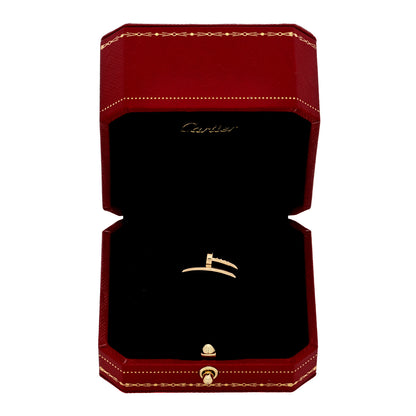 Cartier 18K Yellow Gold Small Juste Un Clou Ring 55 7.25 5 of 5