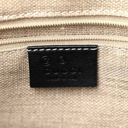 Gucci Soft Microguccissima Small Zippered Satchel Black 6 of 10