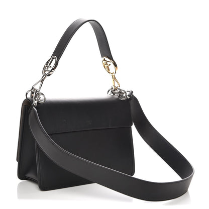 Fendi Vitello Century Opaco F is Fendi Kan I Shoulder Bag Black 4 of 8
