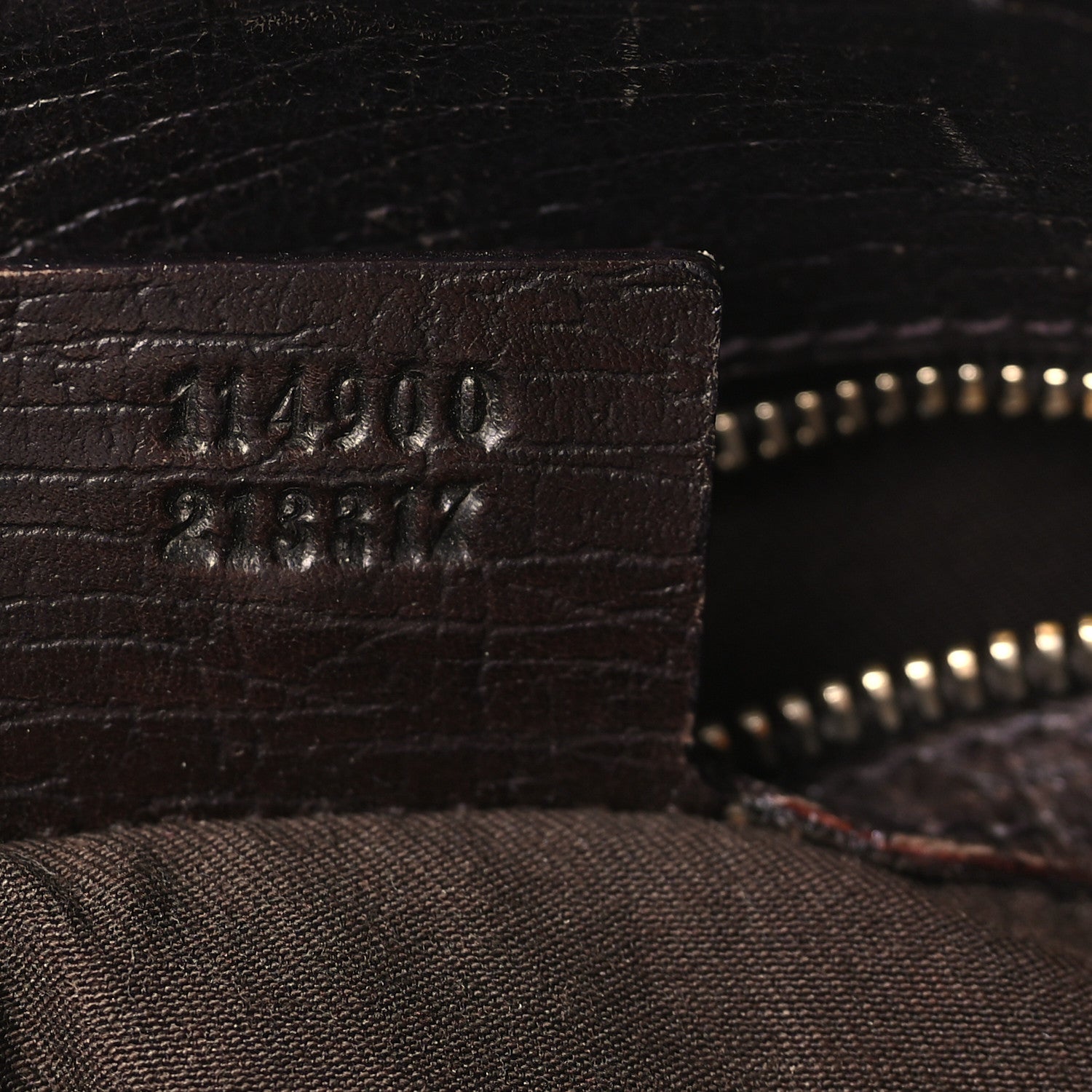 Gucci Monogram Large Horsebit Chain Hobo Dark Brown 7 of 10