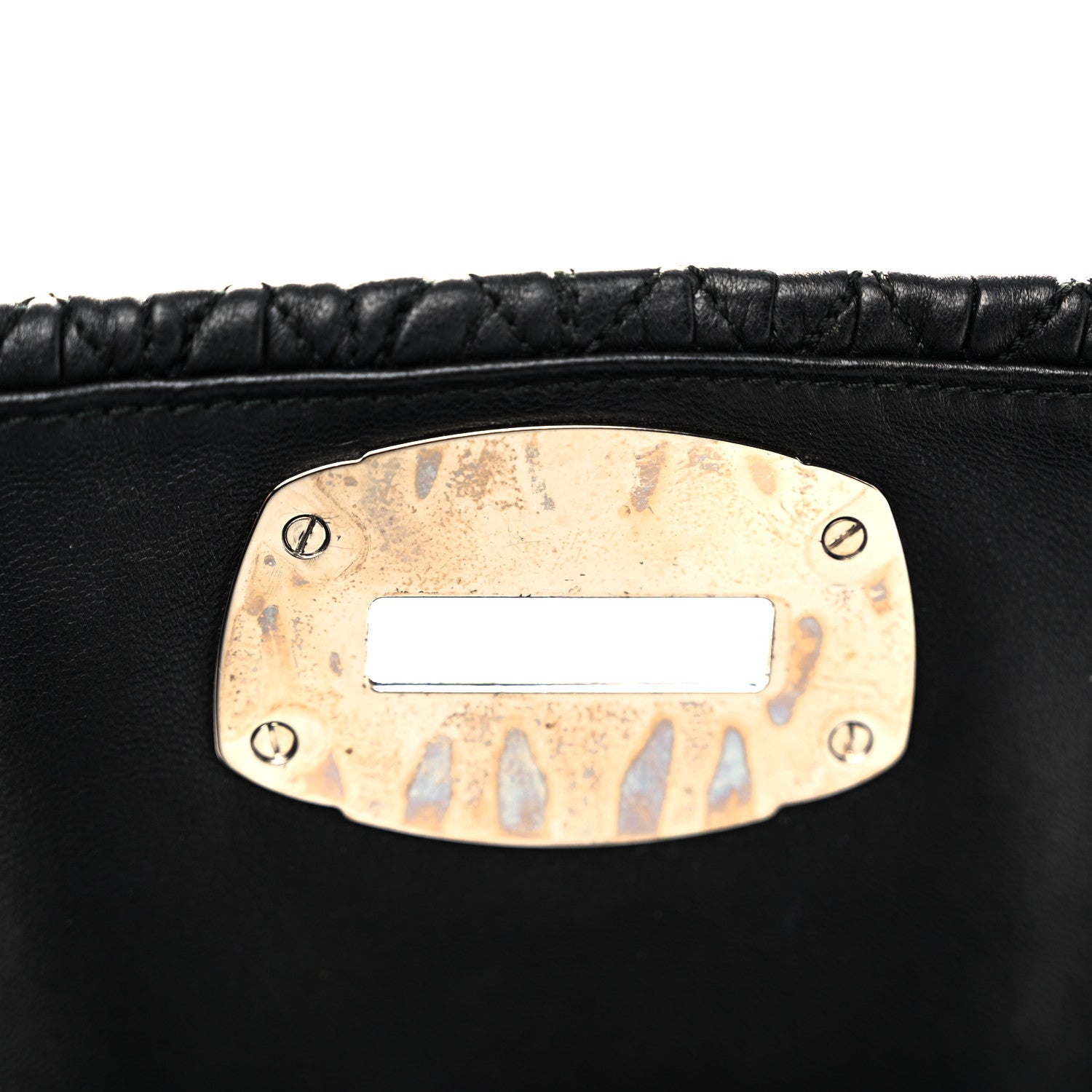 Miu Miu Nappa Matelasse Crystal Flap Clutch Black 12 of 12