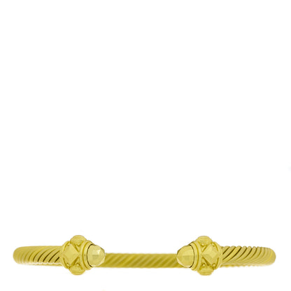 David Yurman Aluminum 5mm Renaissance Bracelet Gold 1 of 4