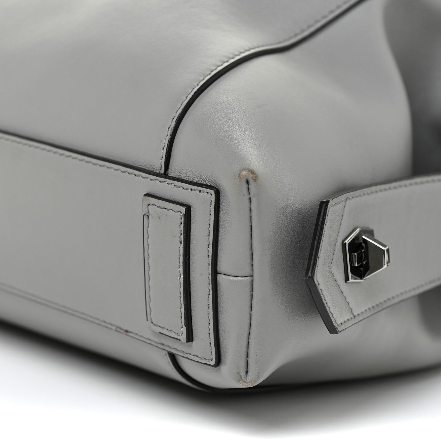 Givenchy Calfskin Small Soft Antigona Pearl Grey 9 of 19