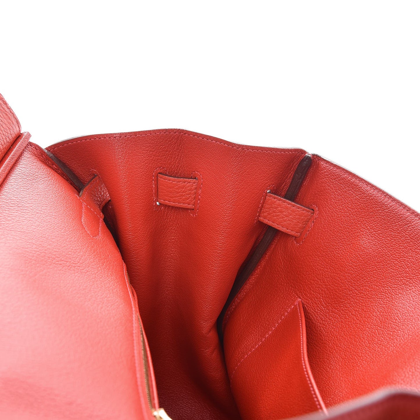 Togo Birkin 35 Rouge Casaque