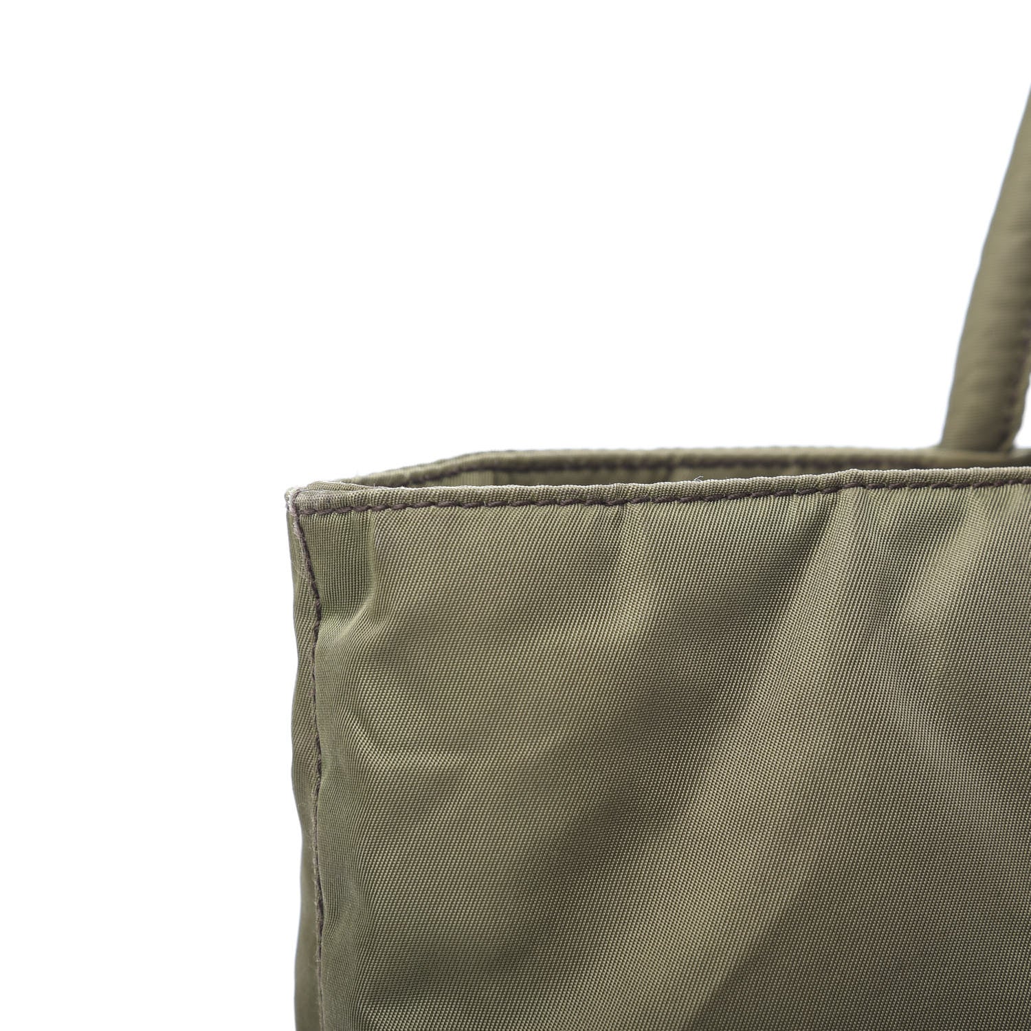 Prada Tessuto Nylon Tote Loden 13 of 14