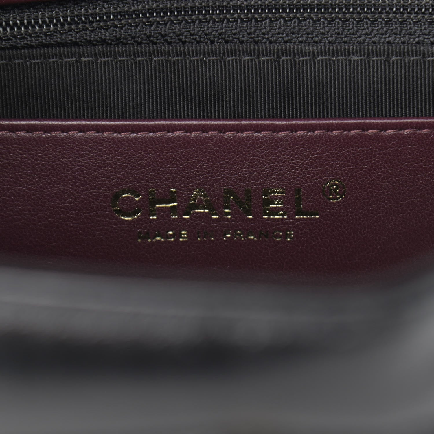 Chanel Shiny Lambskin Chevron Quilted Miroir Black 6 of 11