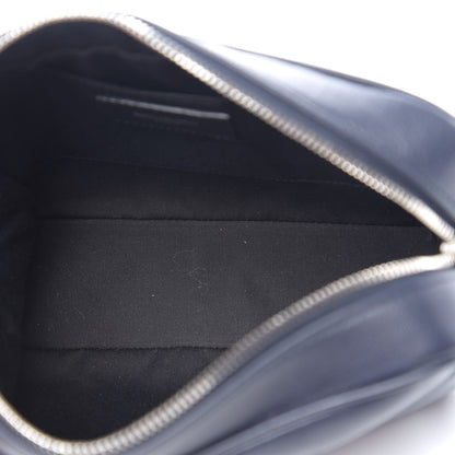 Saint Laurent Calfskin Monogram Lou Camera Bag Blue 4 of 8