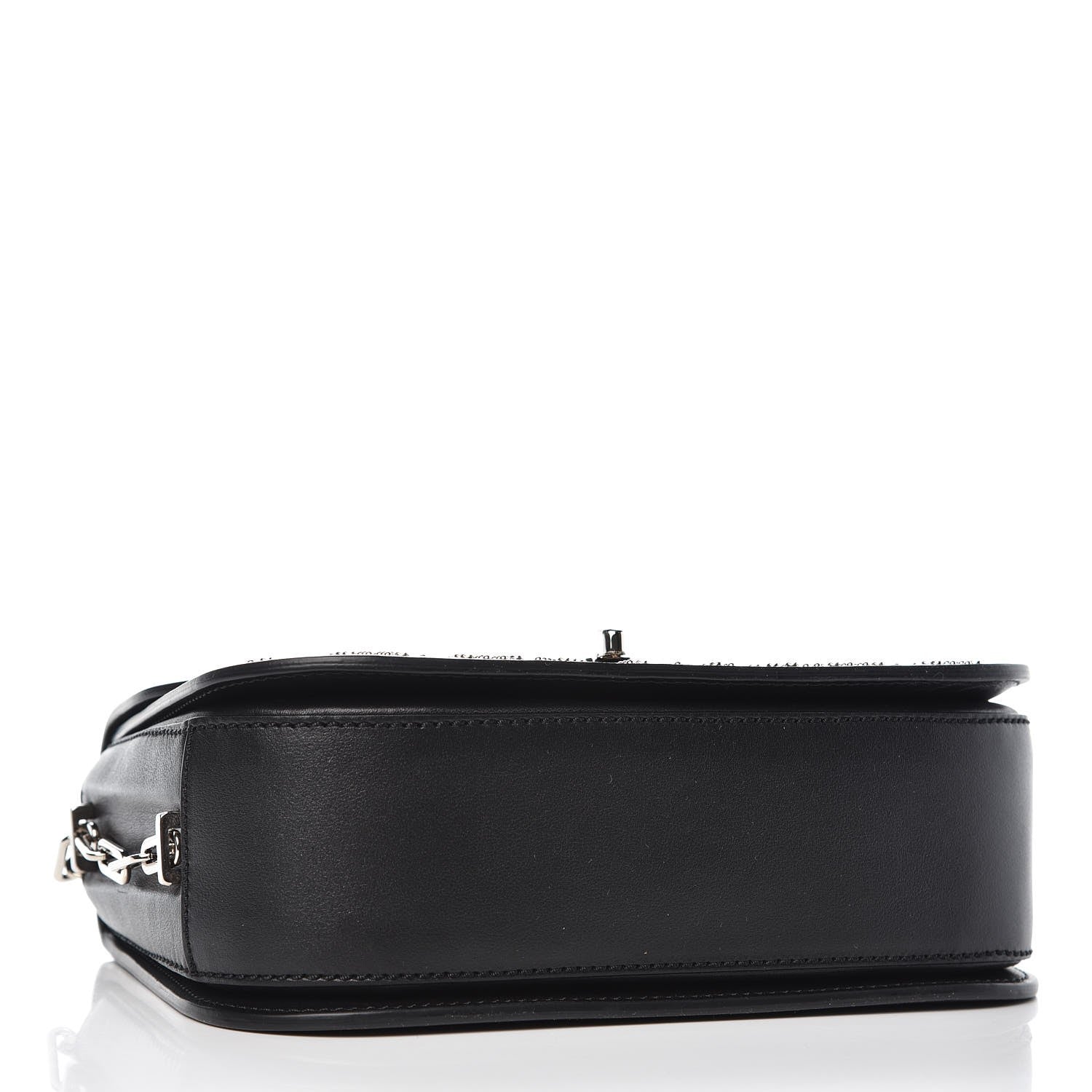 Valentino Garavani Vitello Loveblade Embellished Chain Flap Bag Black Multicolor 4 of 7