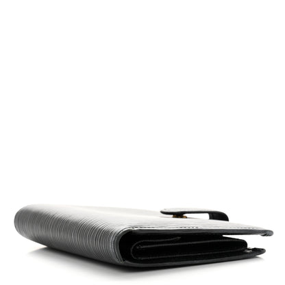 Louis Vuitton Epi Porte-Billets Compact Wallet Black 4 of 8