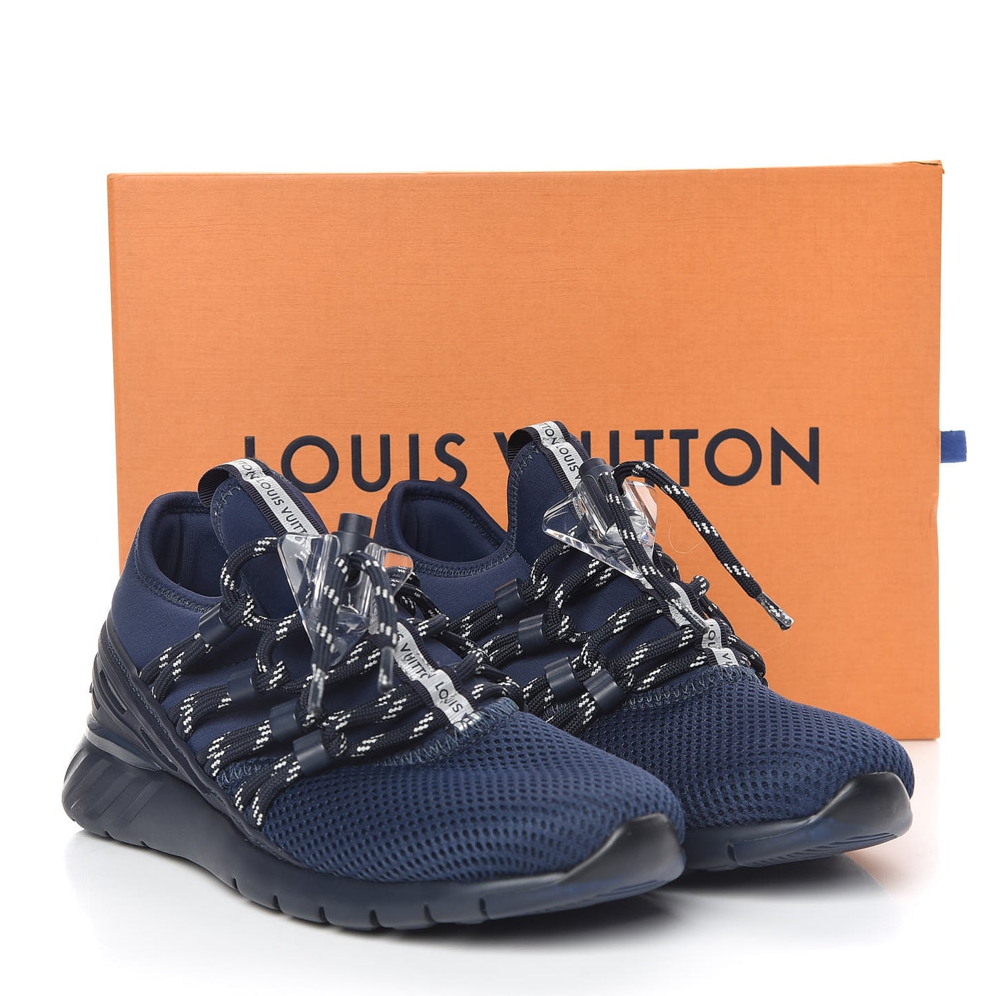 Neoprene Mesh Rubber Fastlane Low Sneakers 35 Marine
