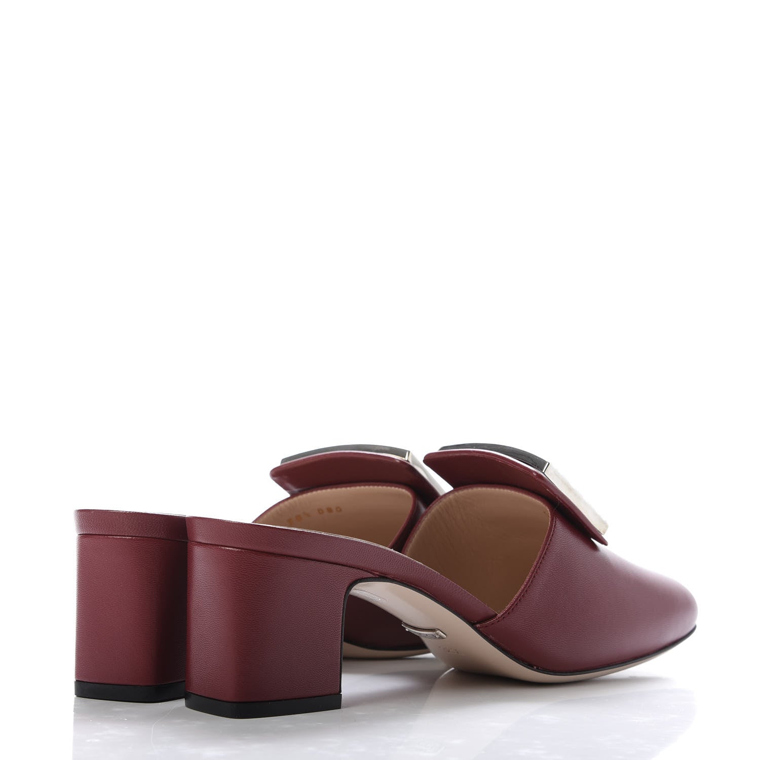Gucci Malaga Kid Crystal Square G Madelyn Mules 38.5 Romantic Cerise 4 of 11