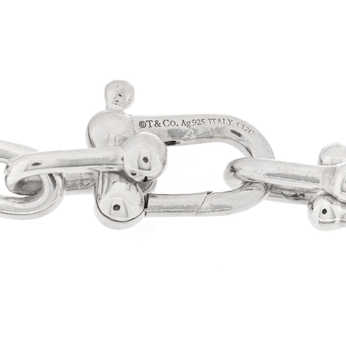 Sterling Silver Small HardWear Link Bracelet