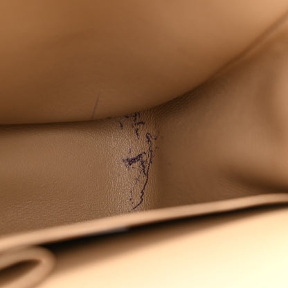 Chanel Patent Quilted Jumbo Double Flap Beige 14 of 15