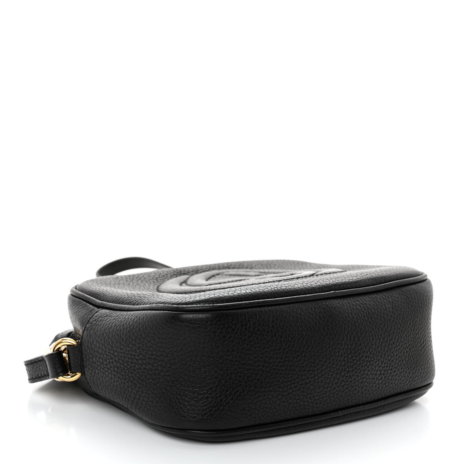 Gucci Pebbled Calfskin Small Soho Disco Bag Black 4 of 11