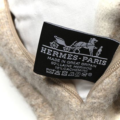 Hermes Wool Cashmere Avalon III Pillow PM Coco Camomille 3 of 3