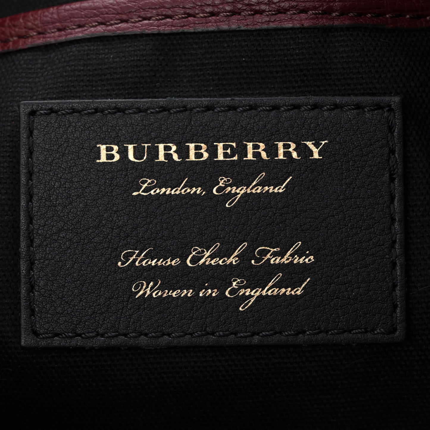 Derby House Check Abingdon Convertible Clutch Mahogany Red