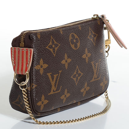 Louis Vuitton Monogram Trunks and Locks Mini Pochette Accessories 3 of 7