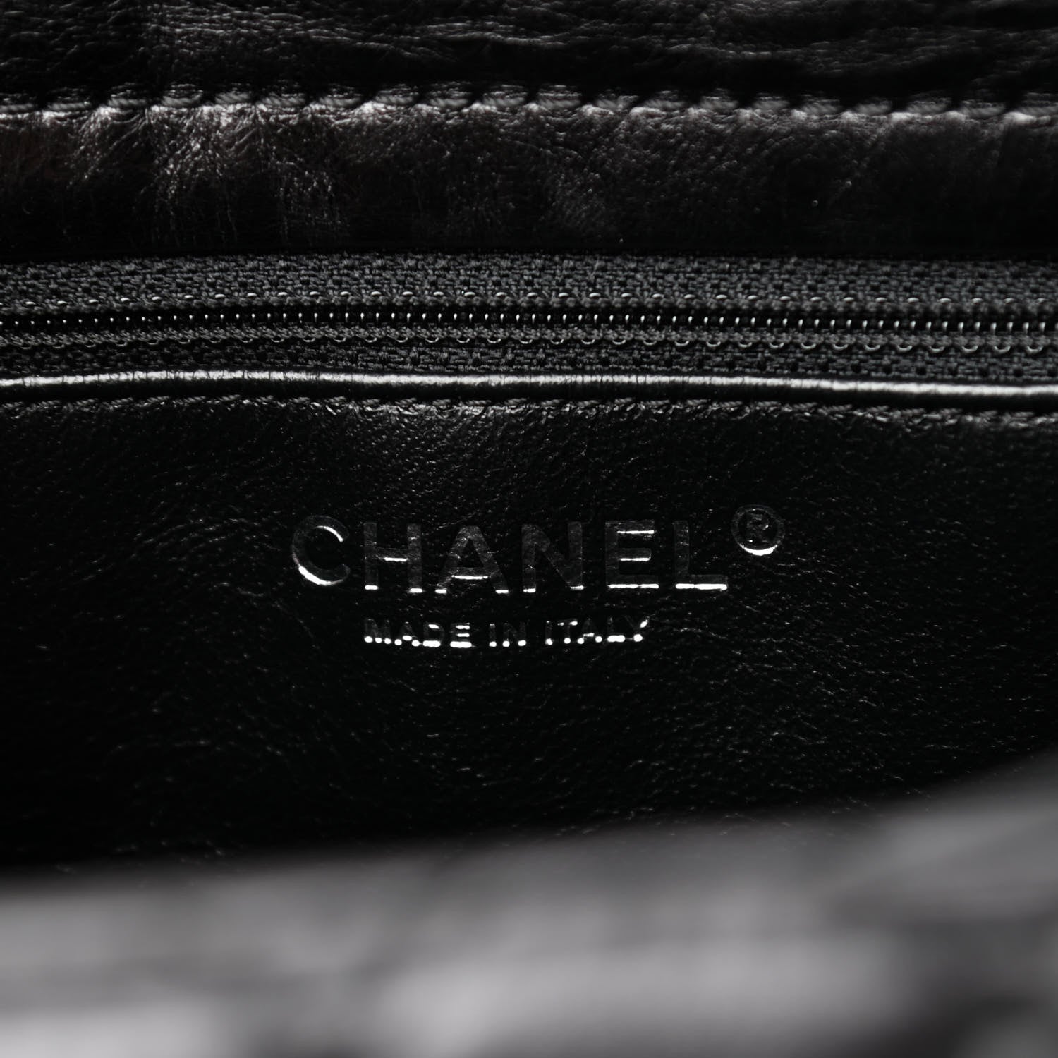 Chanel Metallic Aged Calfskin Quilted Reissue 2.55 Accordion Flap Black 6 of 10