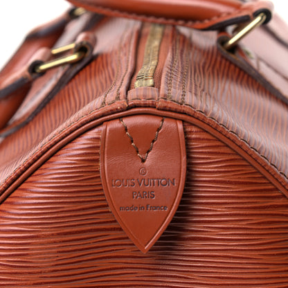Louis Vuitton Epi Speedy 30 Kenyan Fawn 4 of 5