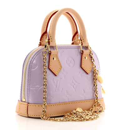 Louis Vuitton Vernis Nano Alma Glossy Lilac 3 of 9