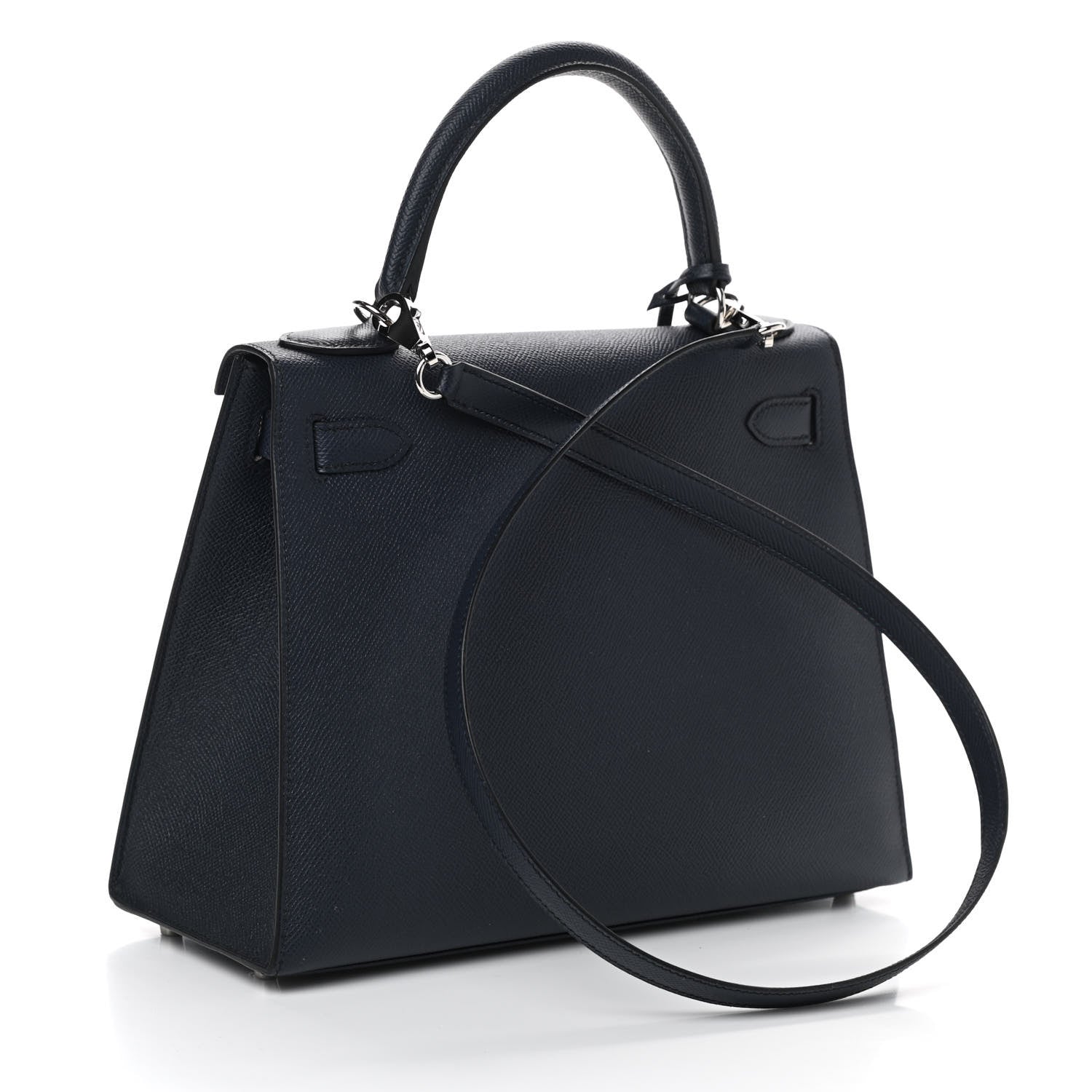 Hermes Epsom Kelly Sellier 28 Bleu Indigo 3 of 10