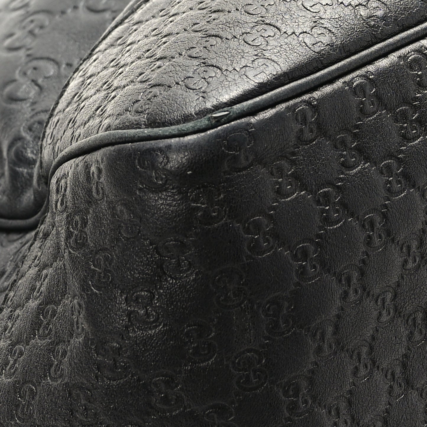 Guccissima Medium Bree Zippered Tote Black