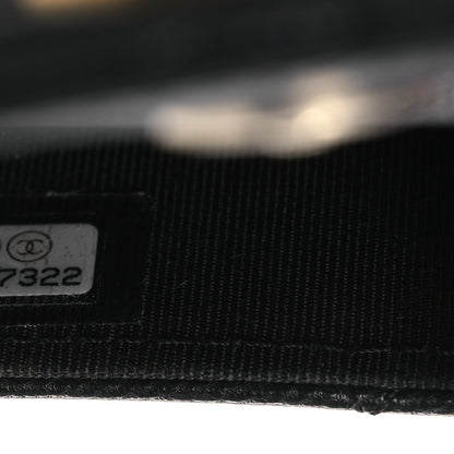 Chanel Goatskin Quilted Airpods Pro Case Belt Black 12 of 16