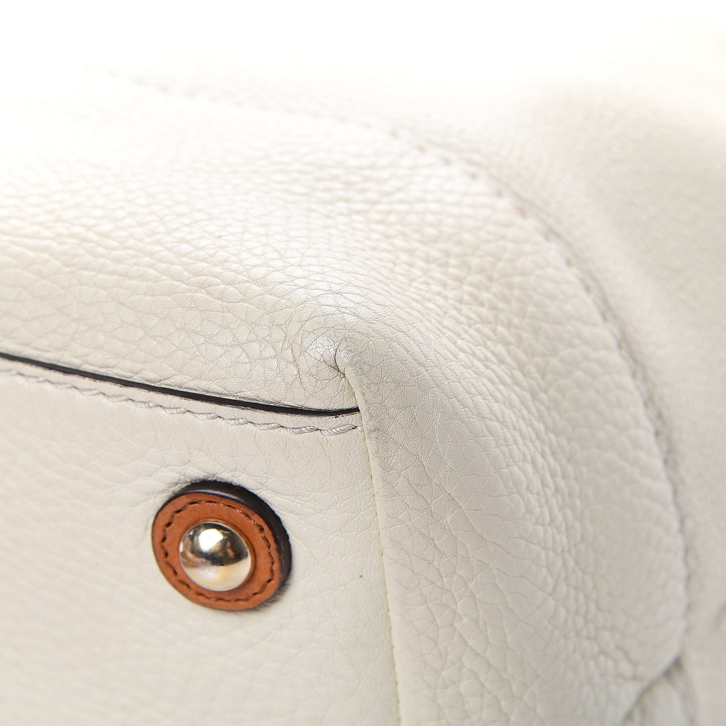 Calfskin Medium Madison Tote Natural