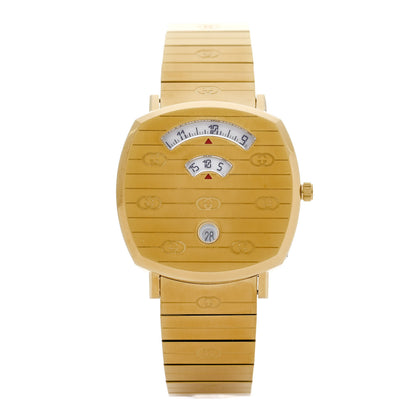 Gucci Stainless Steel 38mm Grip Quartz Watch Gold 1 of 5