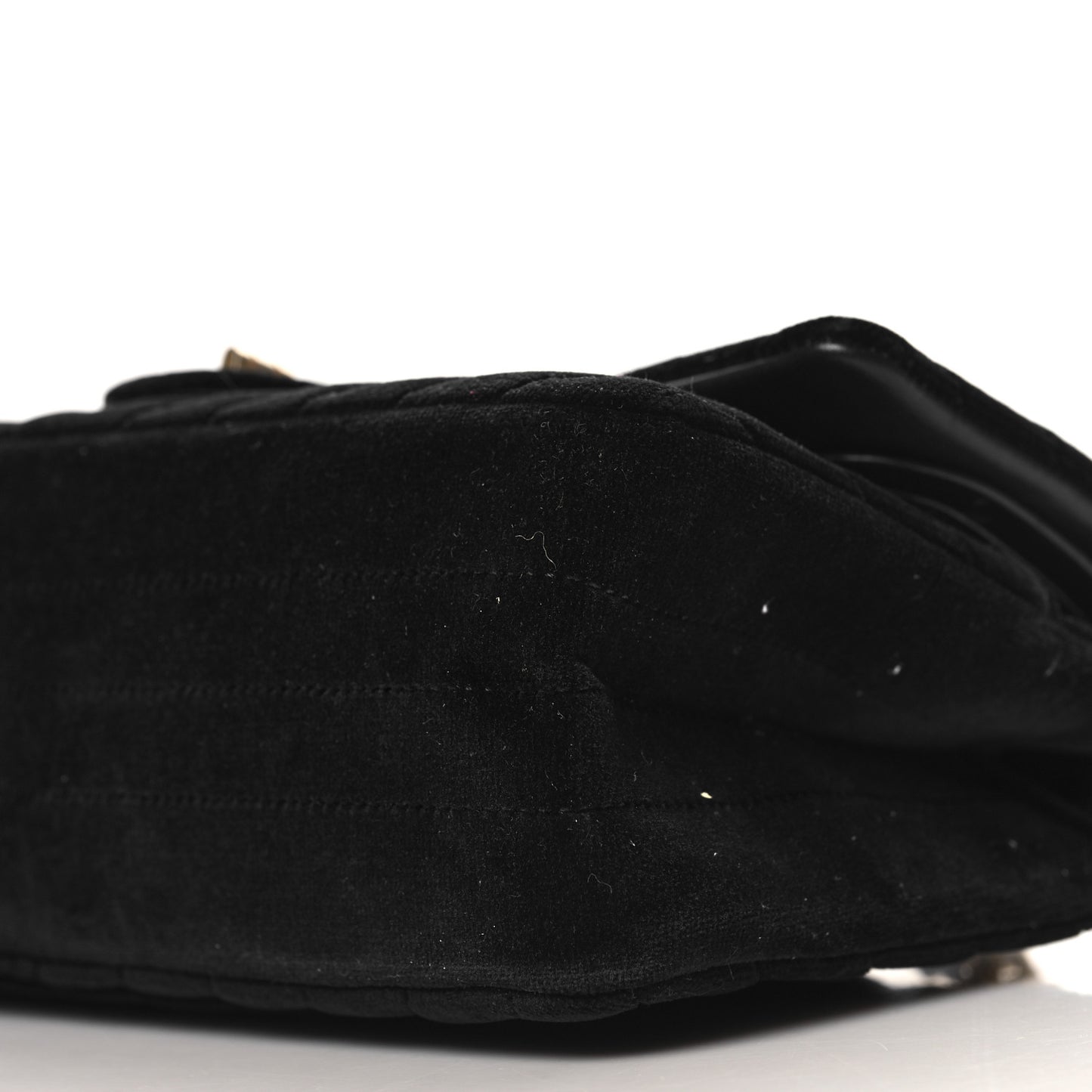 Velvet Chevron Quilted 2.55 Reissue 226 Flap Black